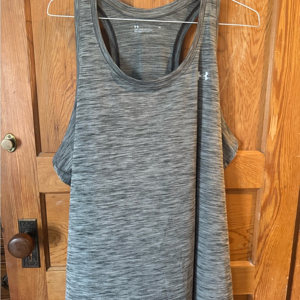 Under Armour Women's Heathered Gray Tank Top